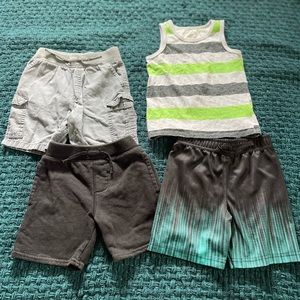 Boys 3T Wonder Nation Tank & Shorts Bundle